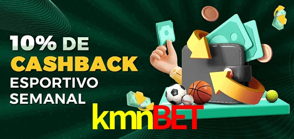 10% de bônus de cashback na kmnbet